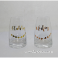 Pretty shiny 2oz glass tequila shot glasses